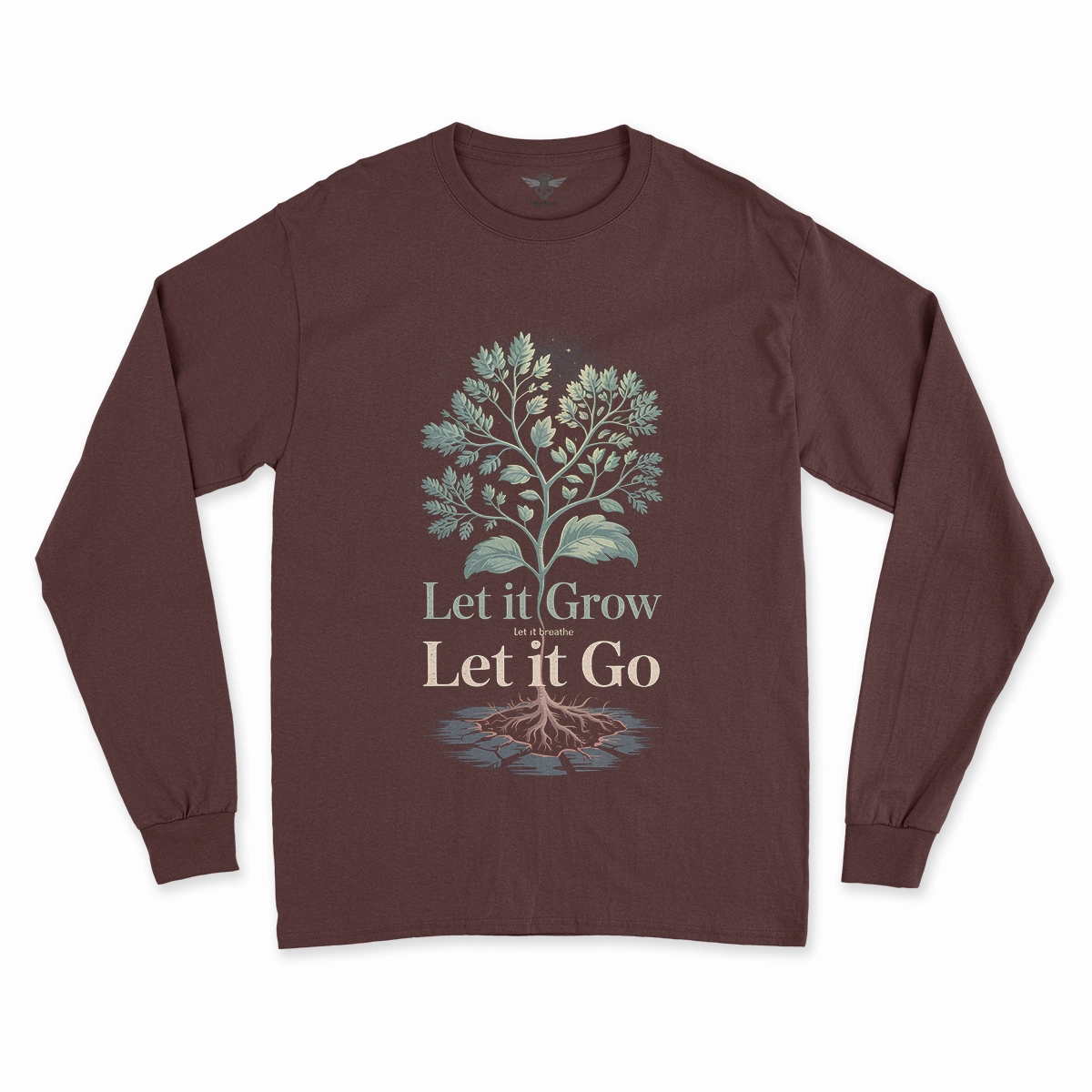 Let It Breathe / Let It Grow / Let It Go — Rock Heritage Tee — Design II