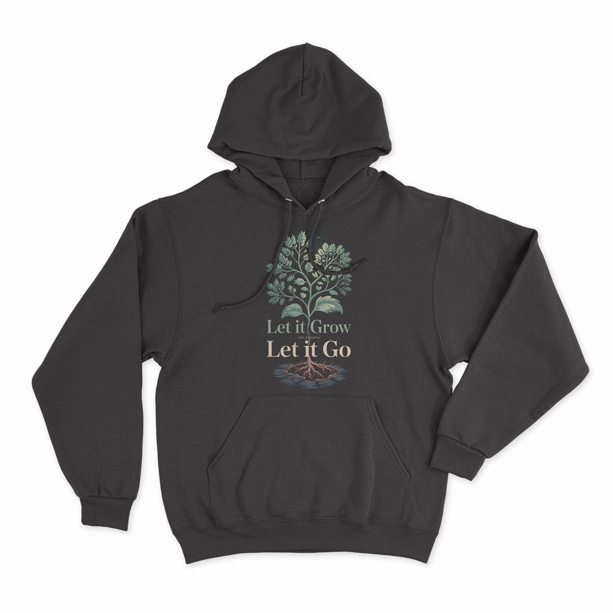 Let It Breathe / Let It Grow / Let It Go — Rock Heritage Tee — Design II