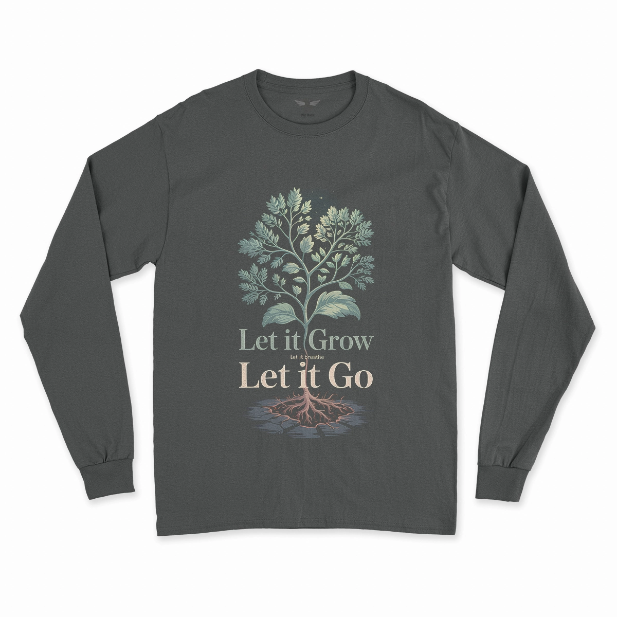 Let It Breathe / Let It Grow / Let It Go — Rock Heritage Tee — Design II