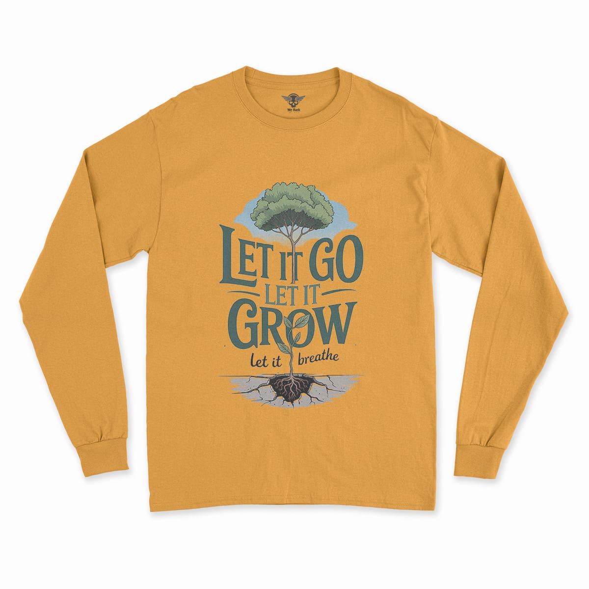 Let It Breathe / Let It Grow / Let It Go — Rock Heritage Tee
