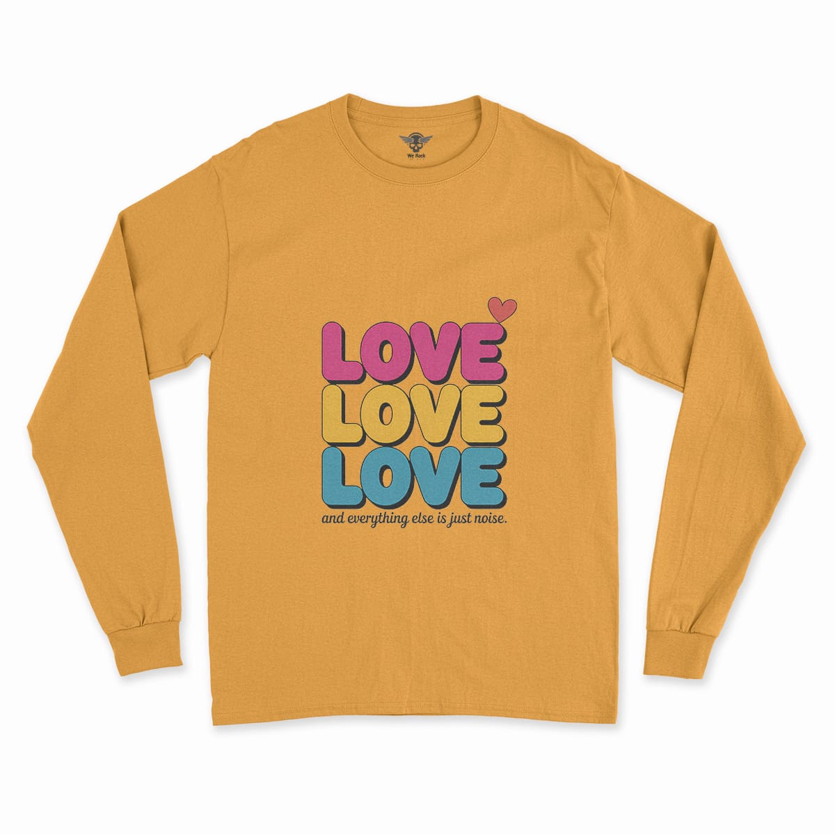 Love Love Love — 1960s Pop Art Rock Heritage Tee — Design II