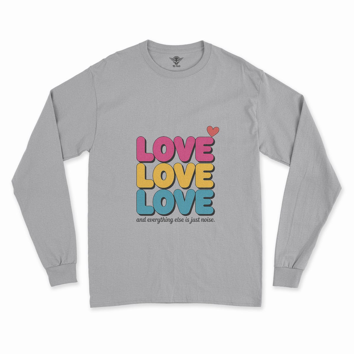Love Love Love — 1960s Pop Art Rock Heritage Tee — Design II