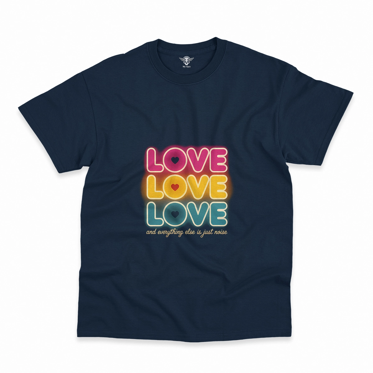 Love Love Love — 1960s Pop Art Rock Heritage Tee