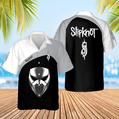 Mick Thomson Mask Slipknot Hawaiian Shirt