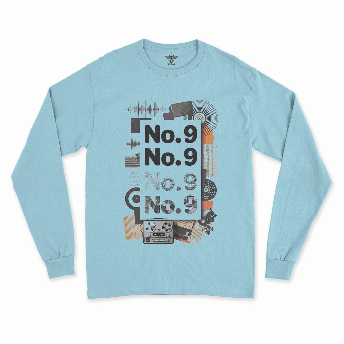 No. 9 — Experimental Avant-Garde Rock Tee — Design I