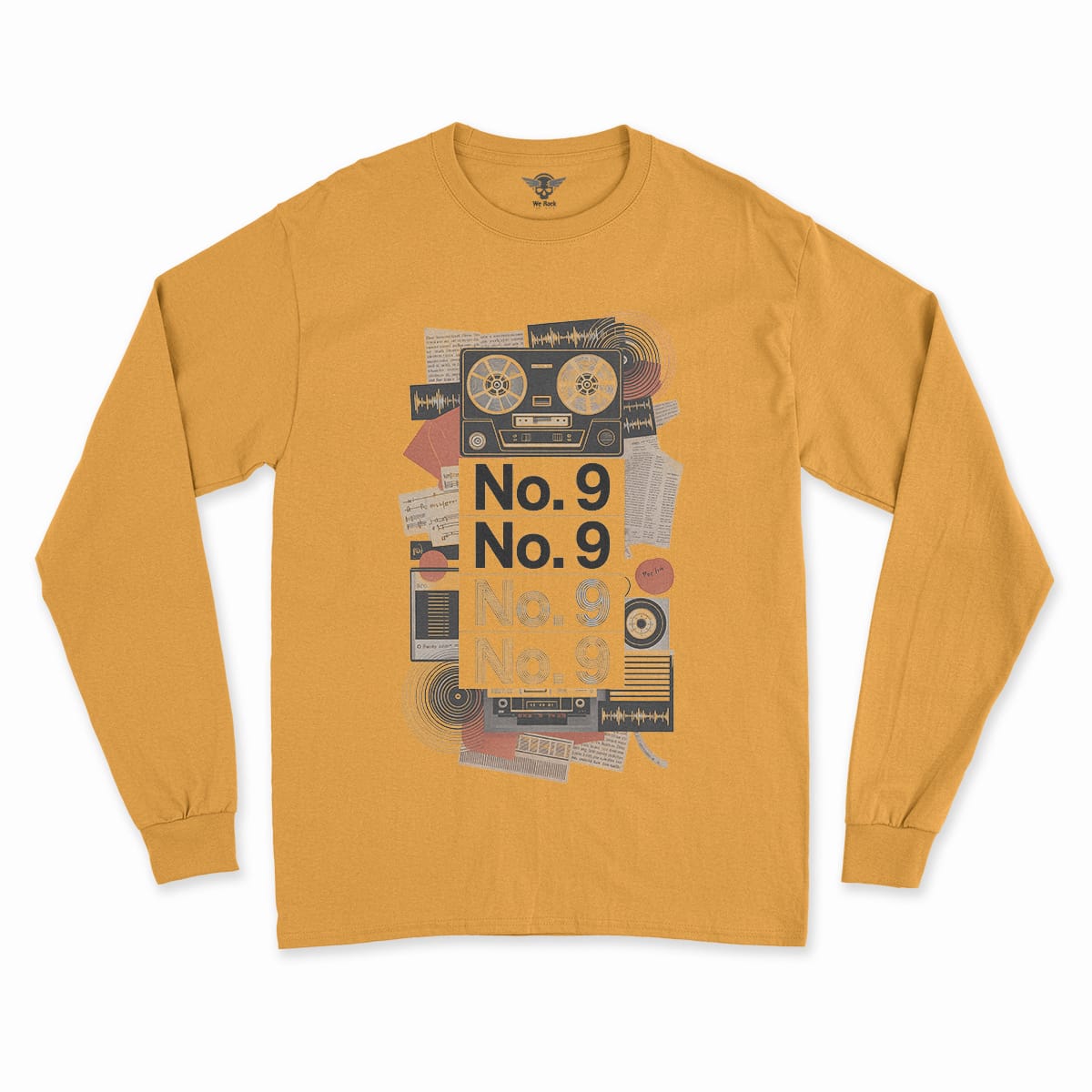 No. 9 — Experimental Avant-Garde Rock Tee — Design II