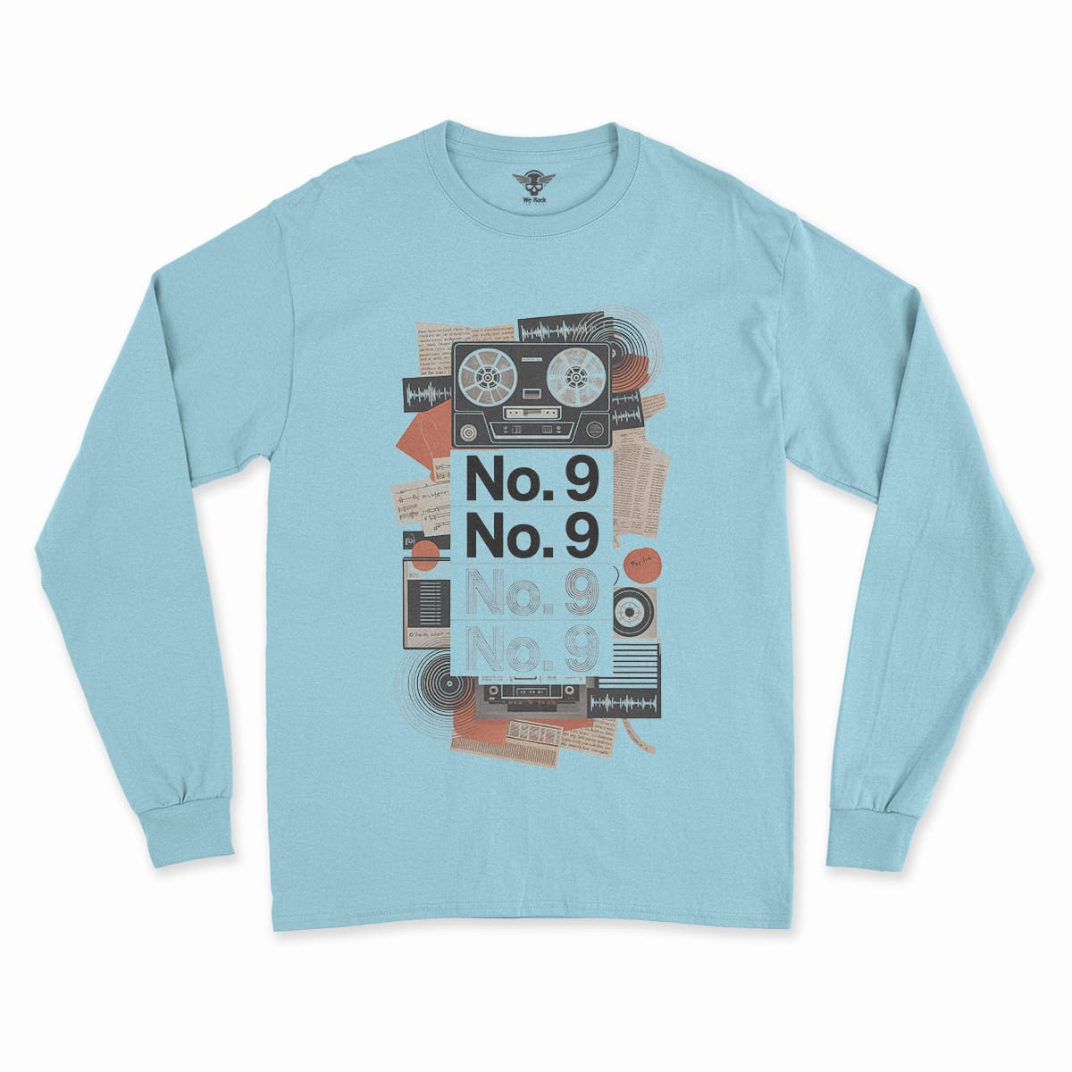 No. 9 — Experimental Avant-Garde Rock Tee — Design II