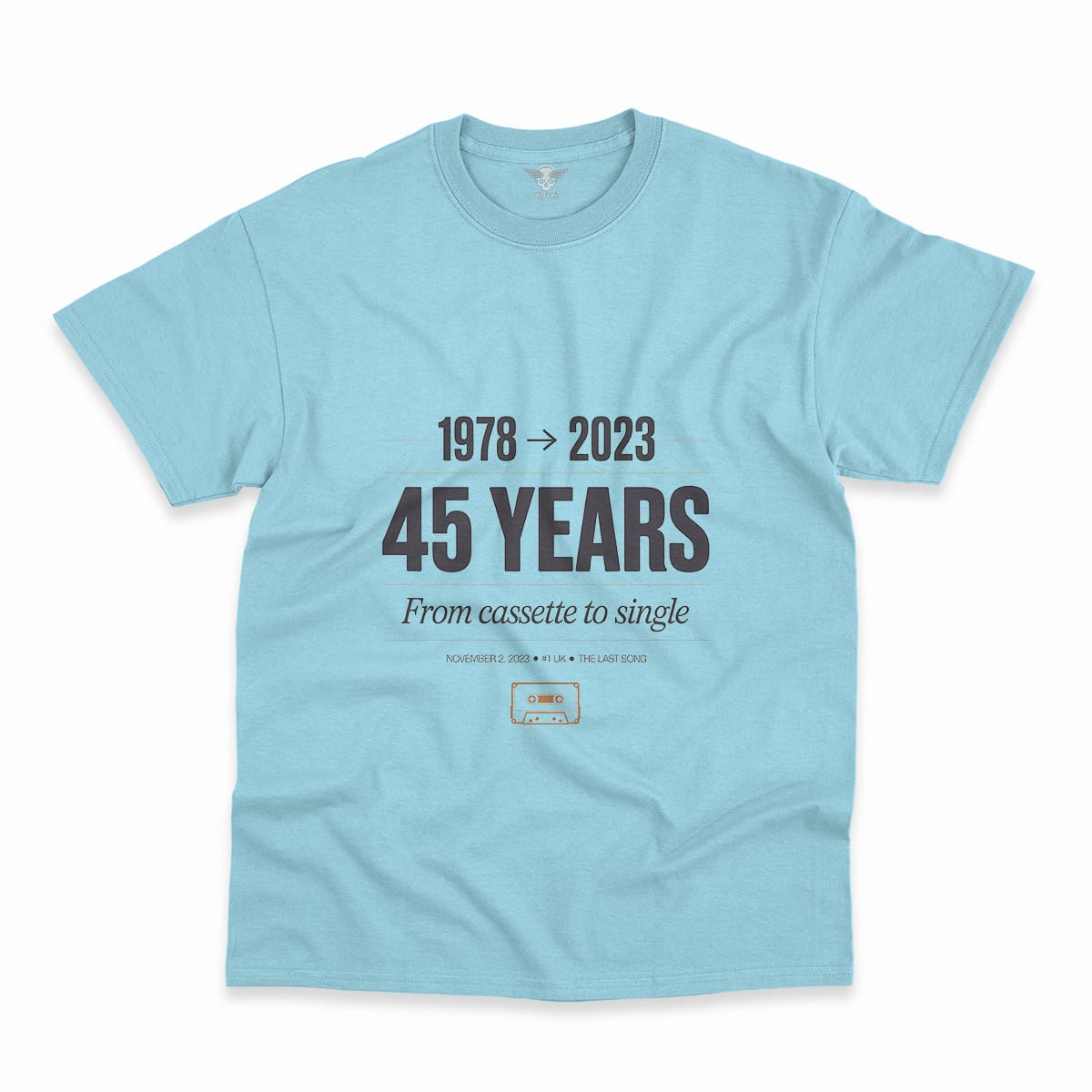 Now and Then — The Last Song 1978 to 2023 Rock Heritage Tee — Scholar Edition