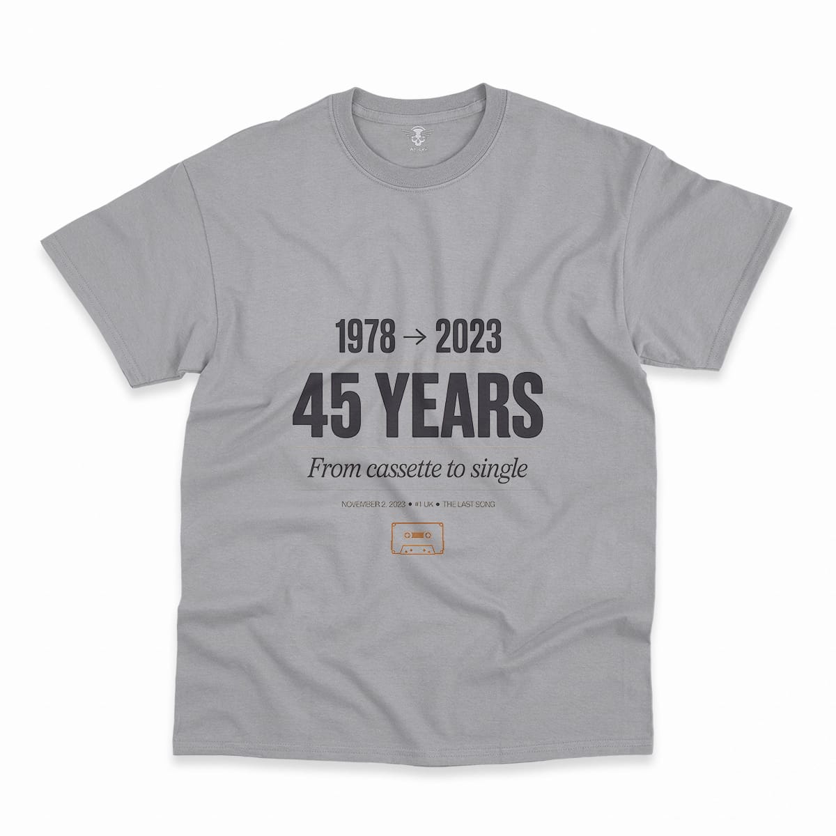 Now and Then — The Last Song 1978 to 2023 Rock Heritage Tee — Scholar Edition