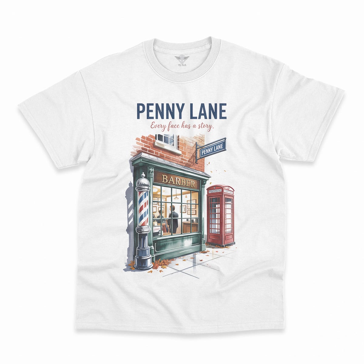 Penny Lane — Every Face Has a Story Liverpool L18 Tee