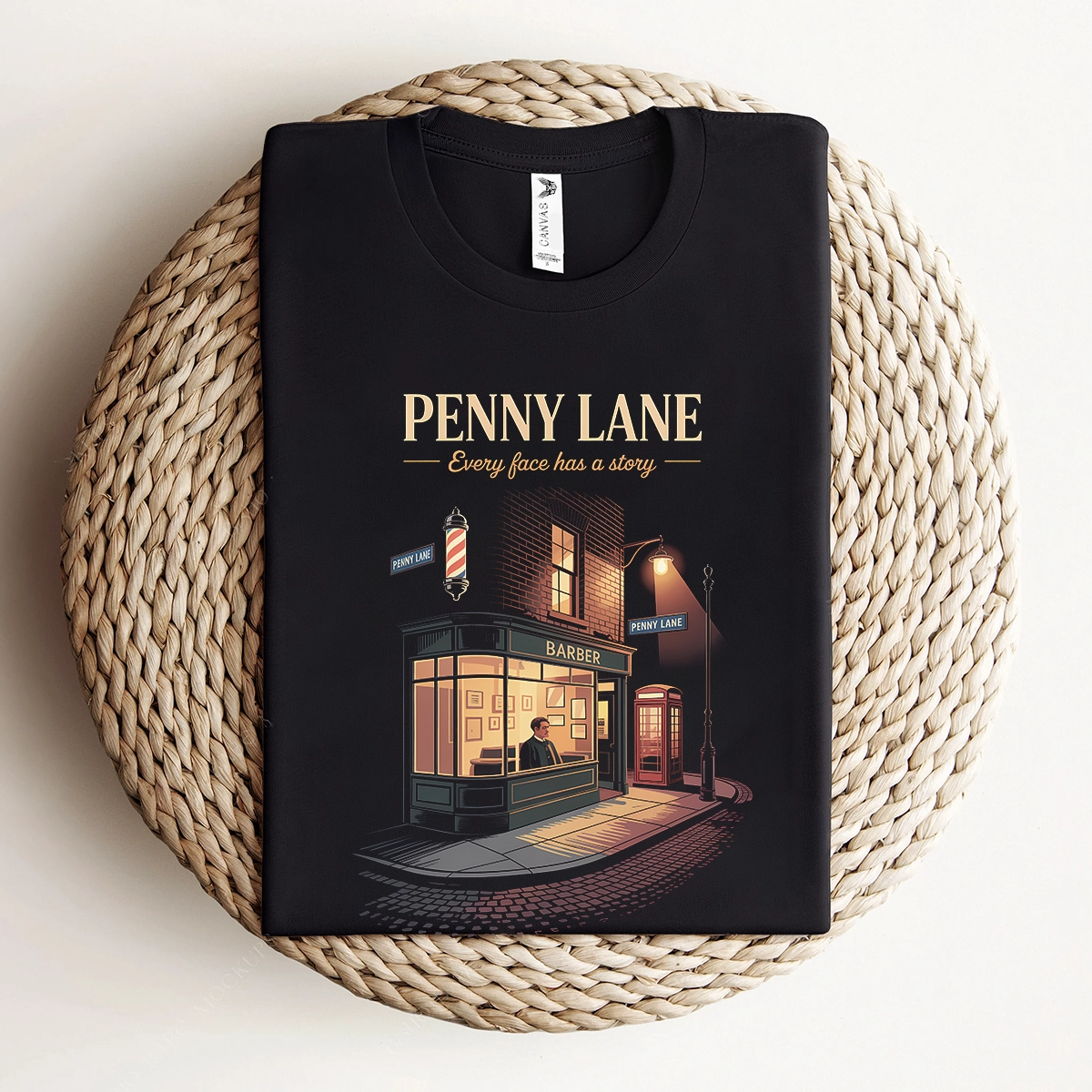 Penny Lane — Every Face Has a Story Liverpool L18 Tee