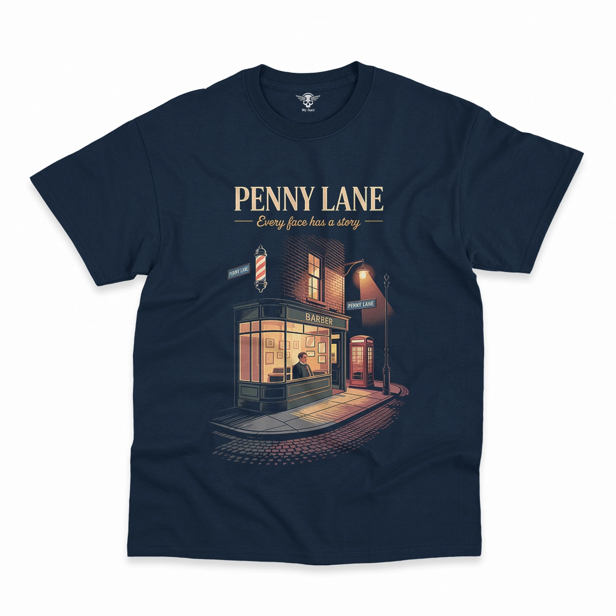 Penny Lane — Every Face Has a Story Liverpool L18 Tee