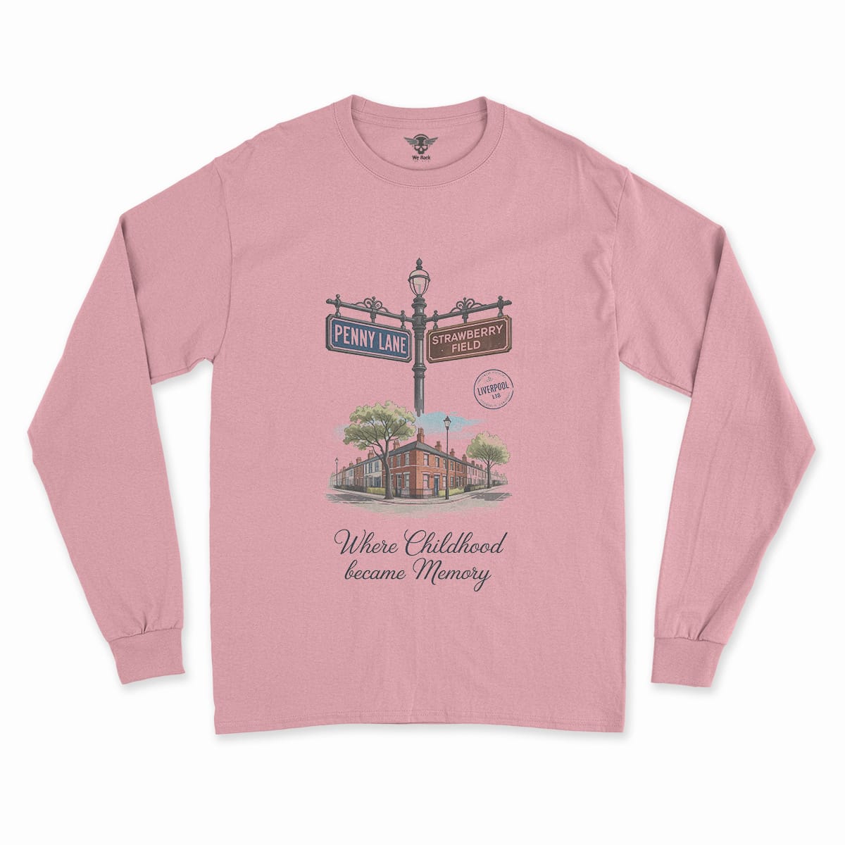 Penny Lane ↔ Strawberry Field — Liverpool L18 Heritage Tee — Design I