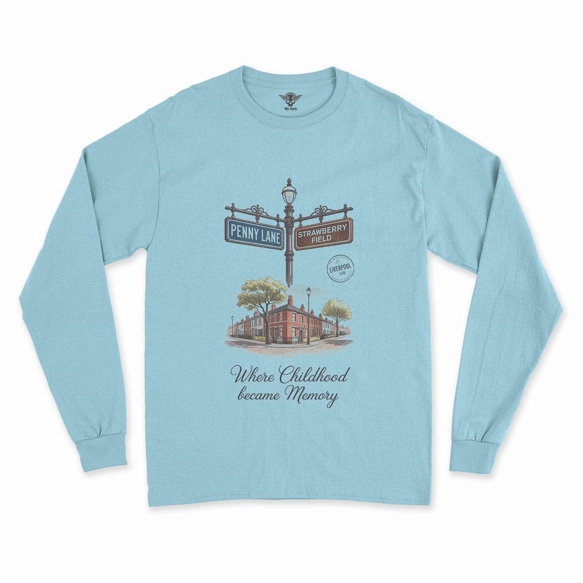 Penny Lane ↔ Strawberry Field — Liverpool L18 Heritage Tee — Design I