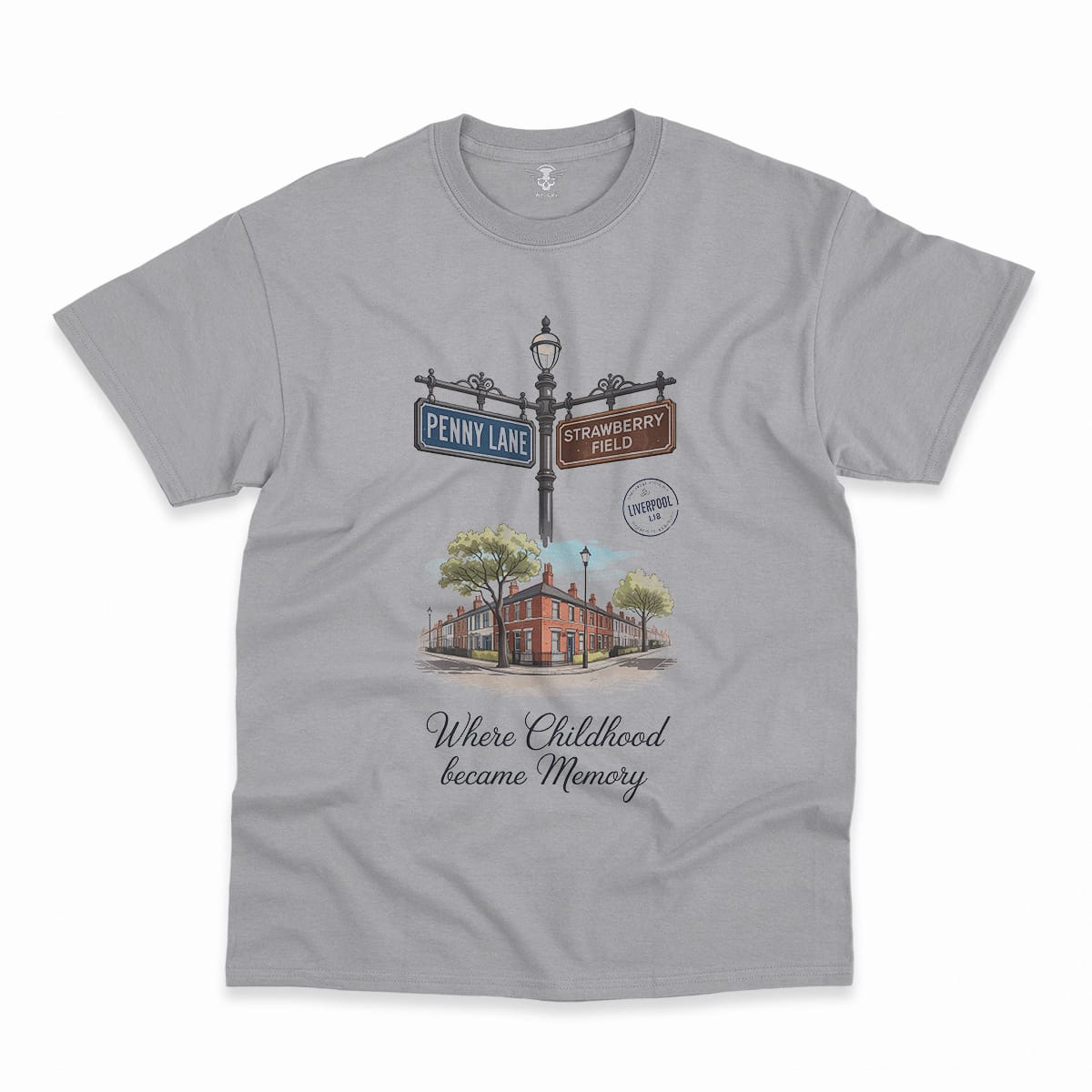 Penny Lane ↔ Strawberry Field — Liverpool L18 Heritage Tee — Design I