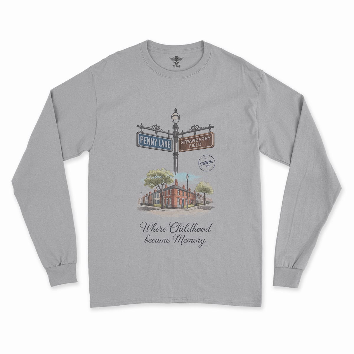 Penny Lane ↔ Strawberry Field — Liverpool L18 Heritage Tee — Design I