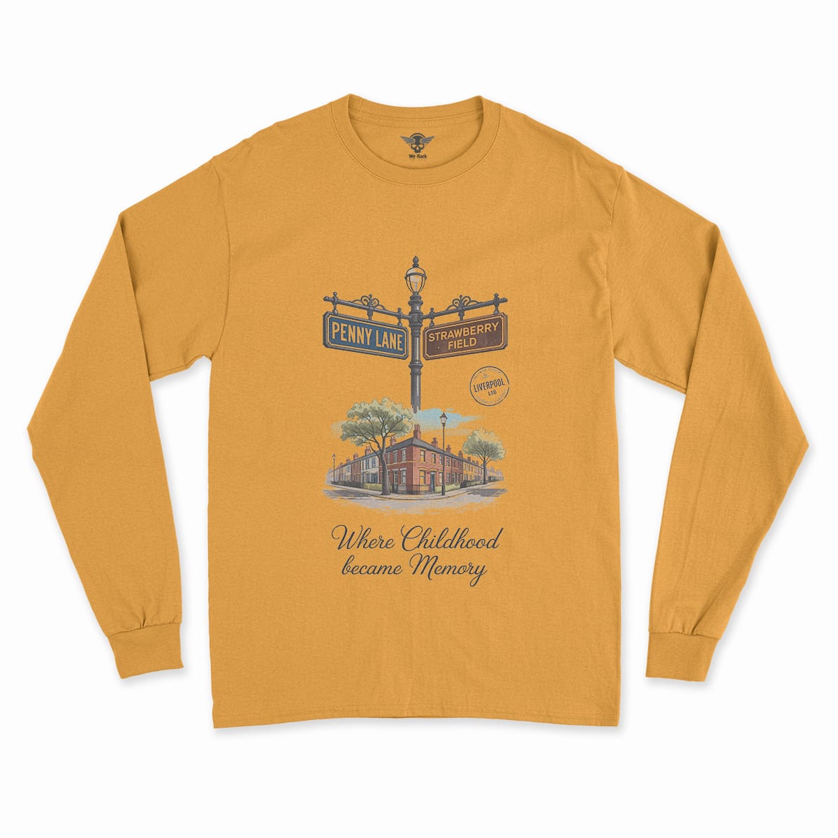 Penny Lane ↔ Strawberry Field — Liverpool L18 Heritage Tee — Design I