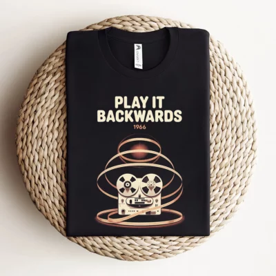 Play It Backwards — 1966 Tape Experiment Rock Tee