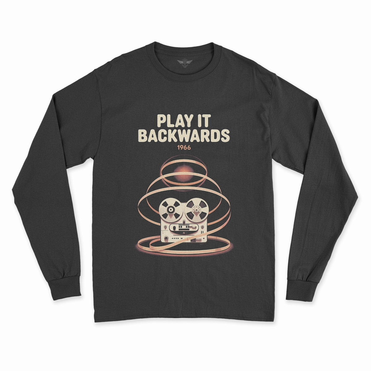 Play It Backwards — 1966 Tape Experiment Rock Tee
