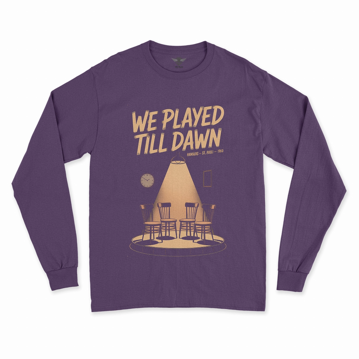 Played Till Dawn — Hamburg 1960 Late Night Rock Tee — Design II