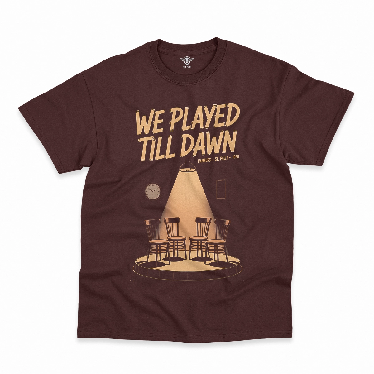 Played Till Dawn — Hamburg 1960 Late Night Rock Tee — Design II