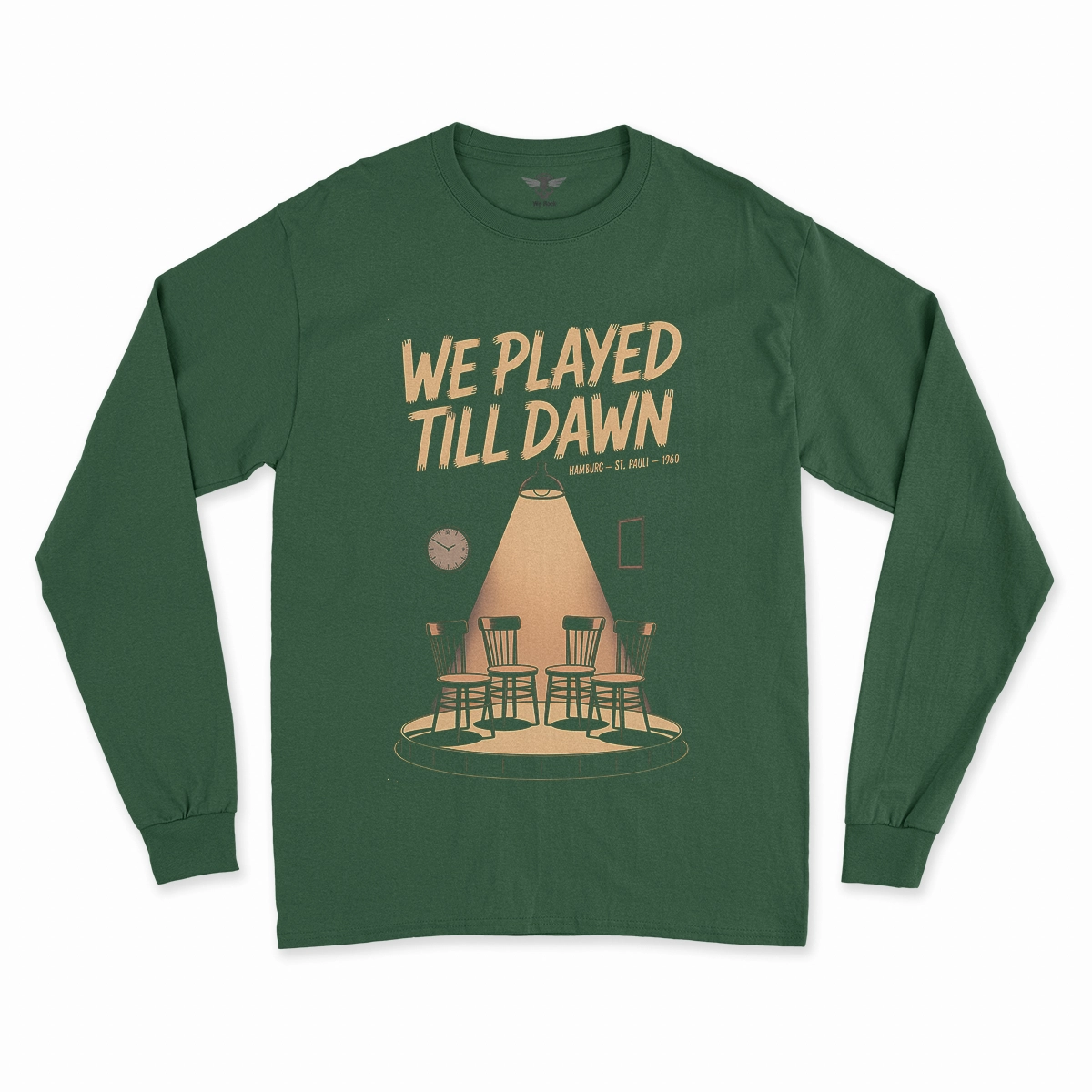 Played Till Dawn — Hamburg 1960 Late Night Rock Tee — Design II