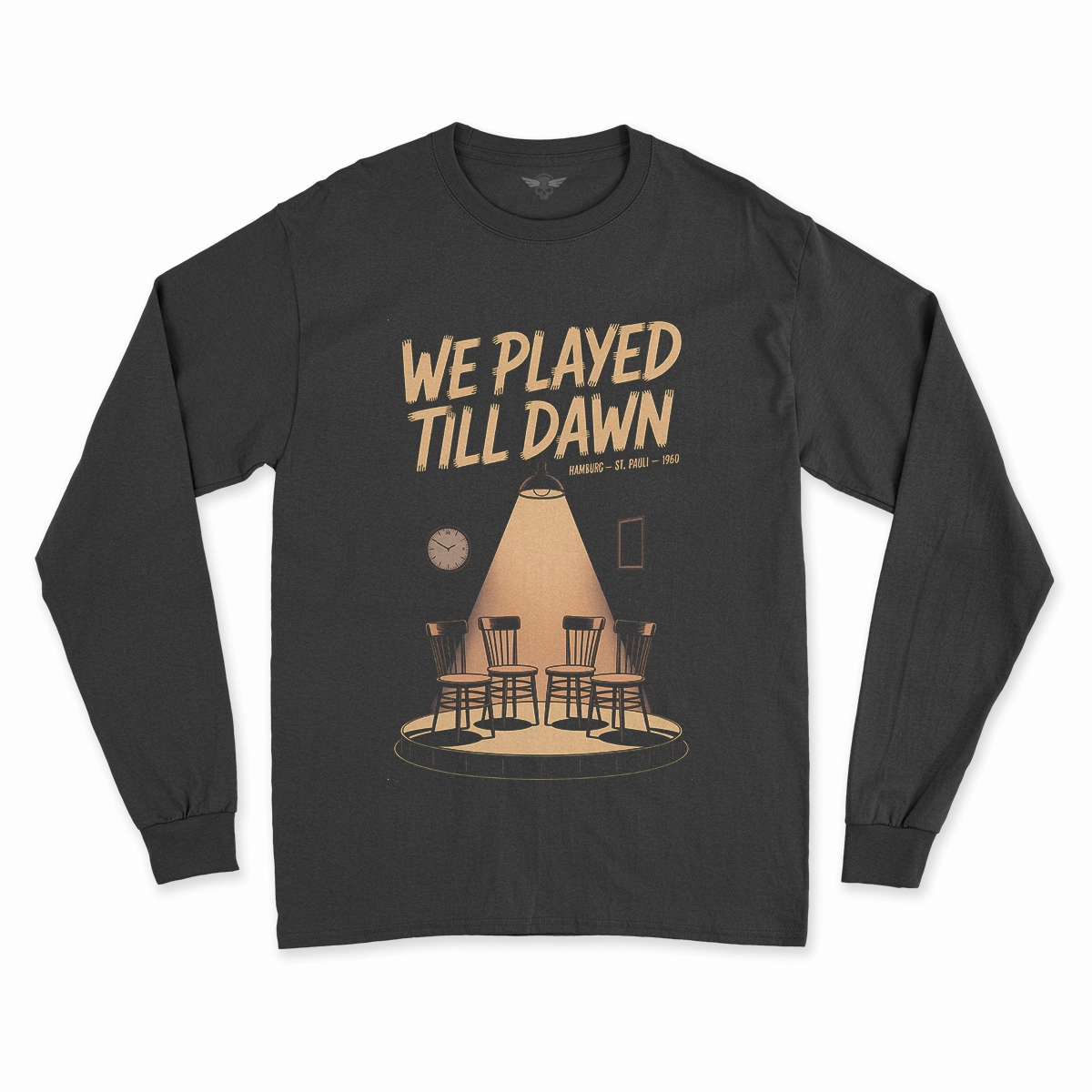 Played Till Dawn — Hamburg 1960 Late Night Rock Tee — Design II