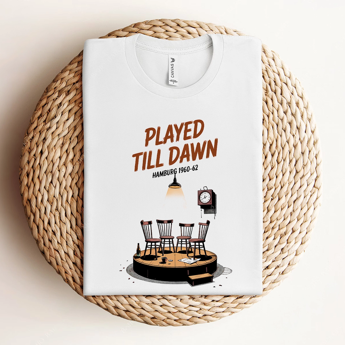 Played Till Dawn — Hamburg 1960 Late Night Rock Tee