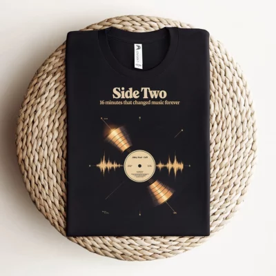 Side Two — 16 Minutes That Changed Music Forever Vintage Rock Tee