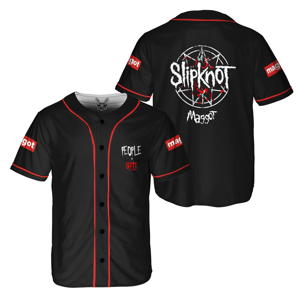 Slipknot Basebal Jersey QB SLBJJ080426 (8)