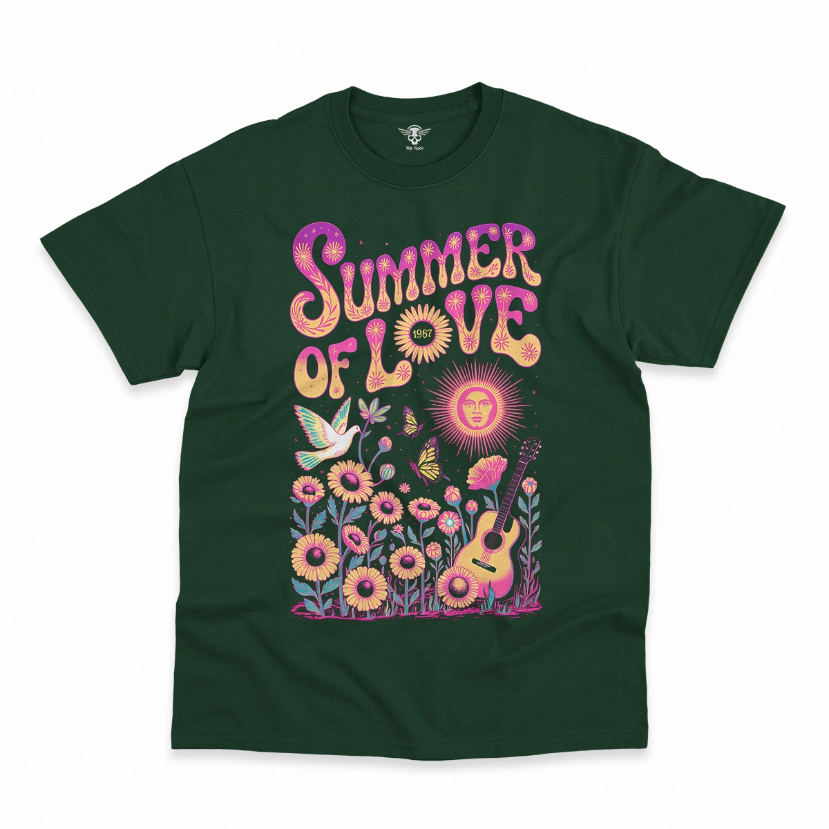 Summer of Love 1967 — Psychedelic Rock Heritage Tee — Design II