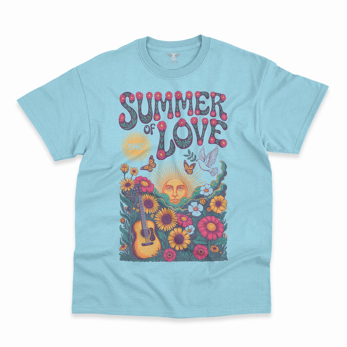 Summer of Love 1967 — Psychedelic Rock Heritage Tee — Design II
