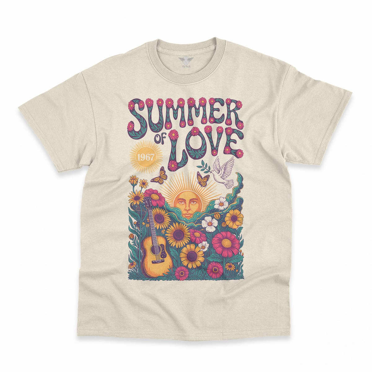 Summer of Love 1967 — Psychedelic Rock Heritage Tee — Design II