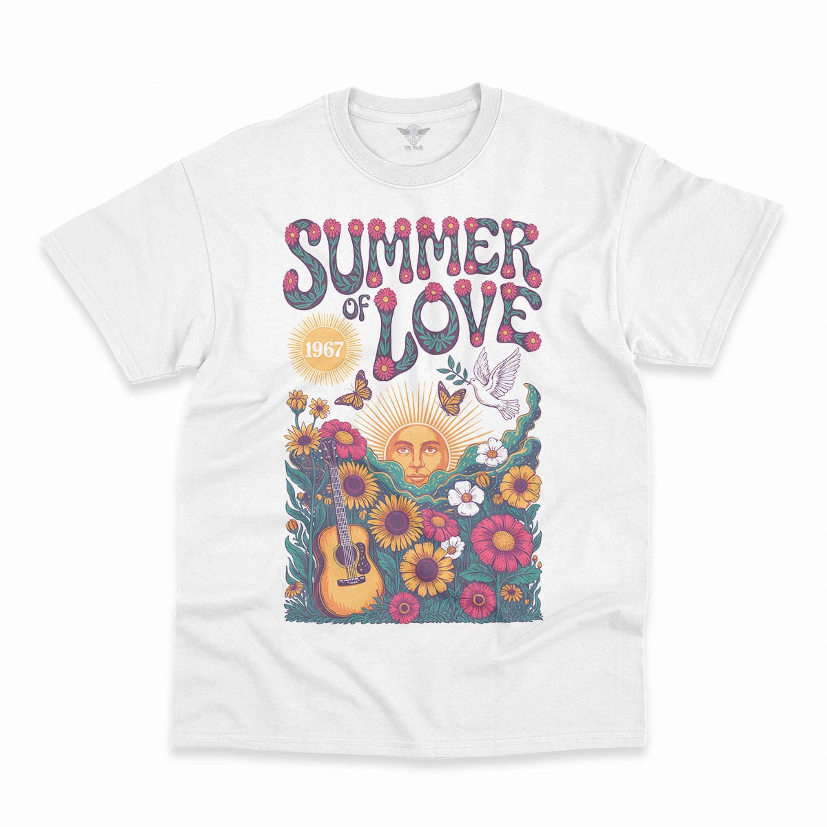 Summer of Love 1967 — Psychedelic Rock Heritage Tee — Design II