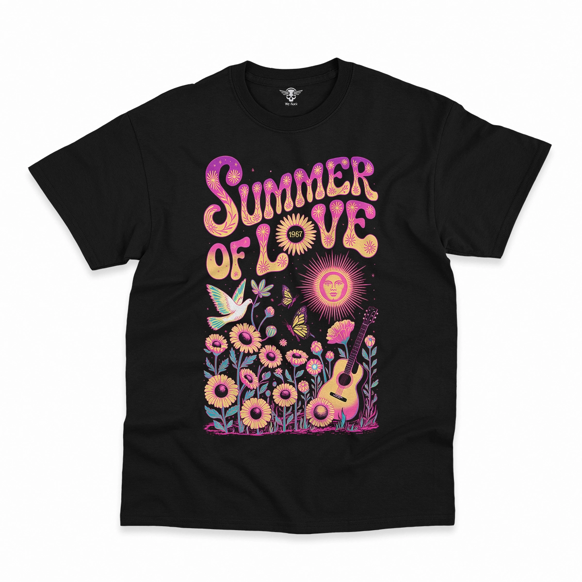 Summer of Love 1967 — Psychedelic Rock Heritage Tee — Design II