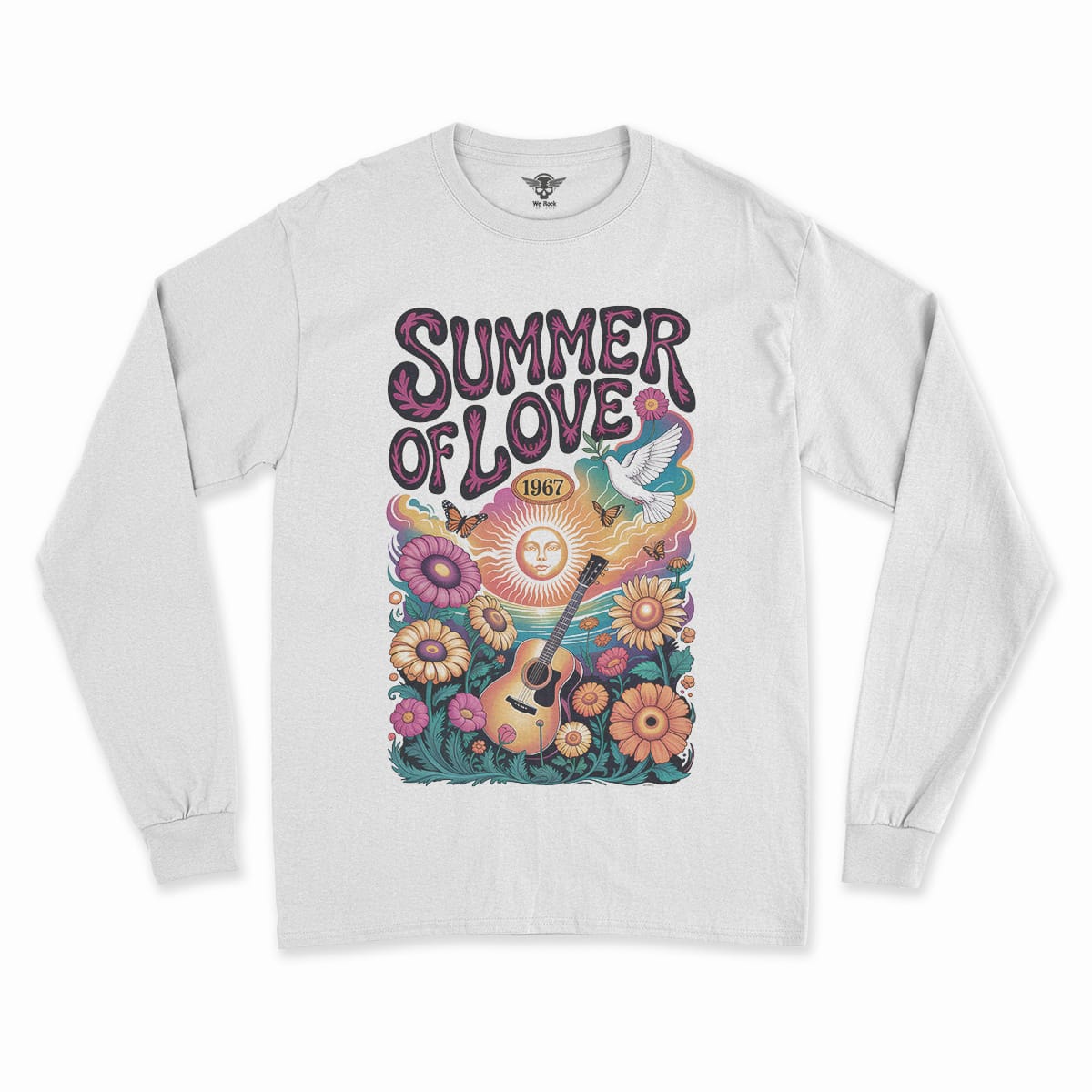 Summer of Love 1967 — Psychedelic Rock Heritage Tee — Design III