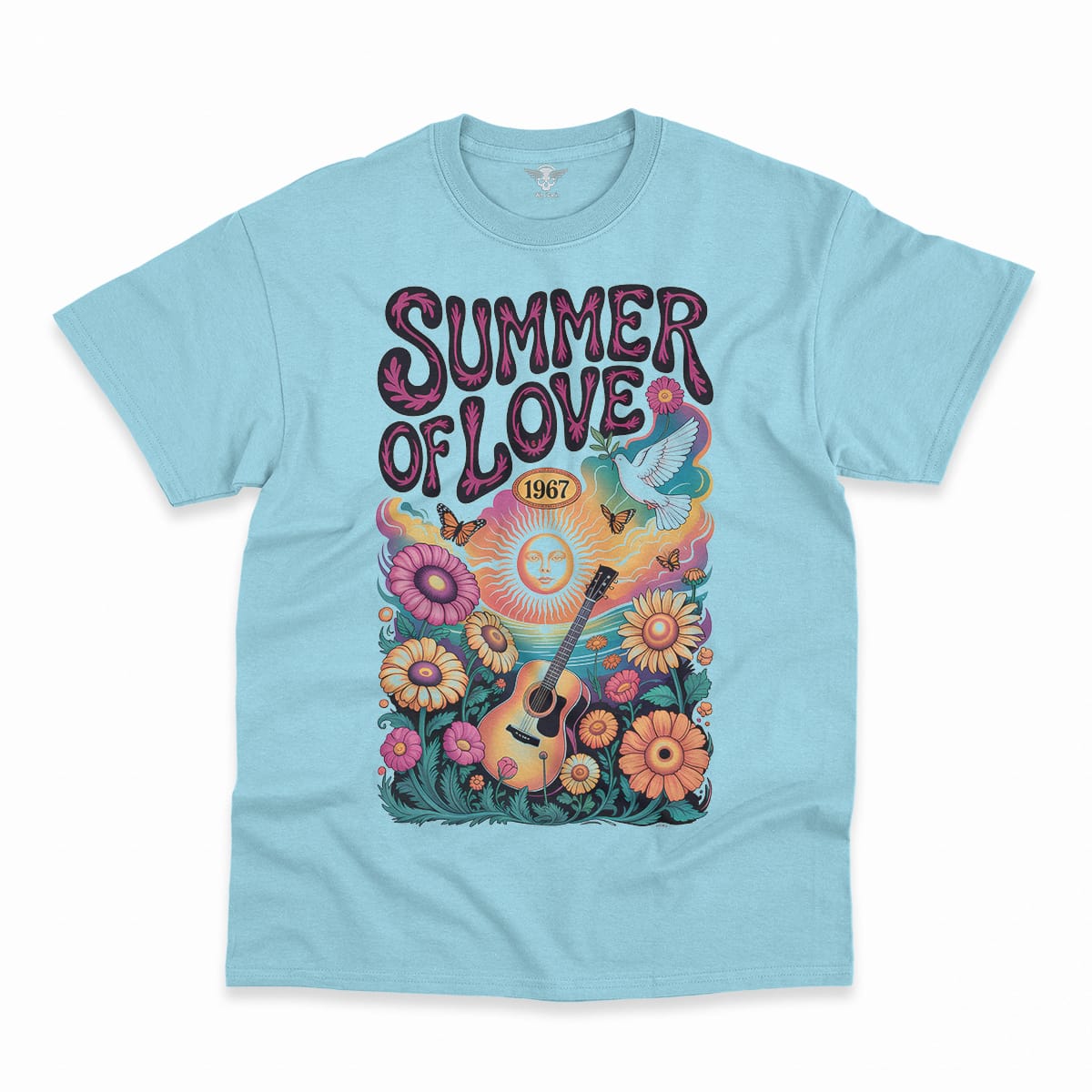 Summer of Love 1967 — Psychedelic Rock Heritage Tee — Design III