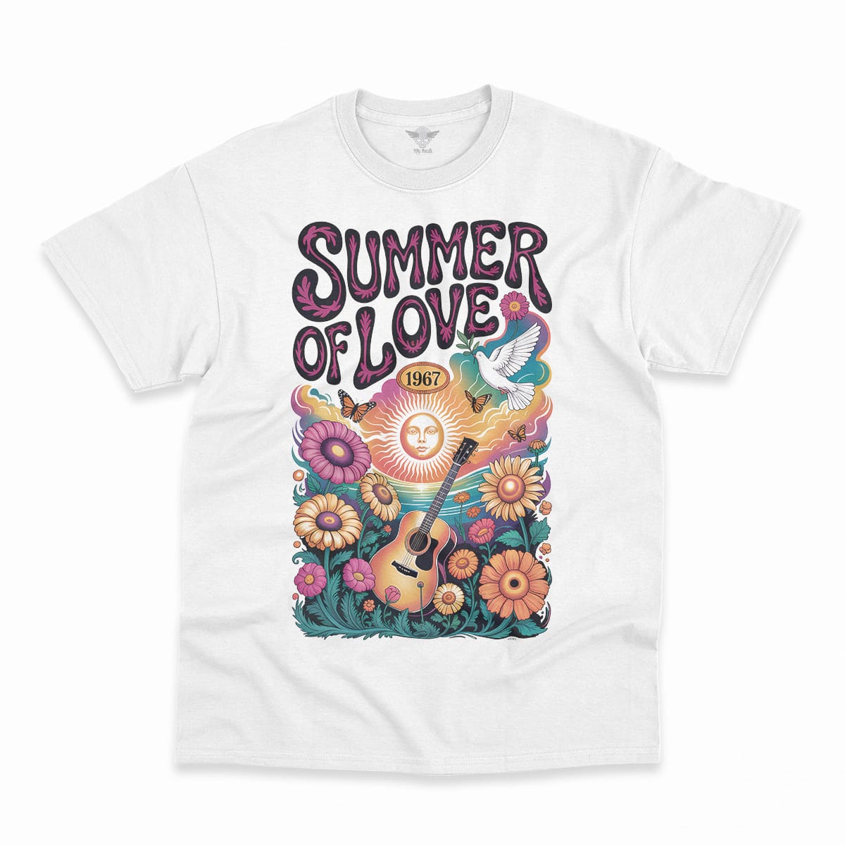 Summer of Love 1967 — Psychedelic Rock Heritage Tee — Design III