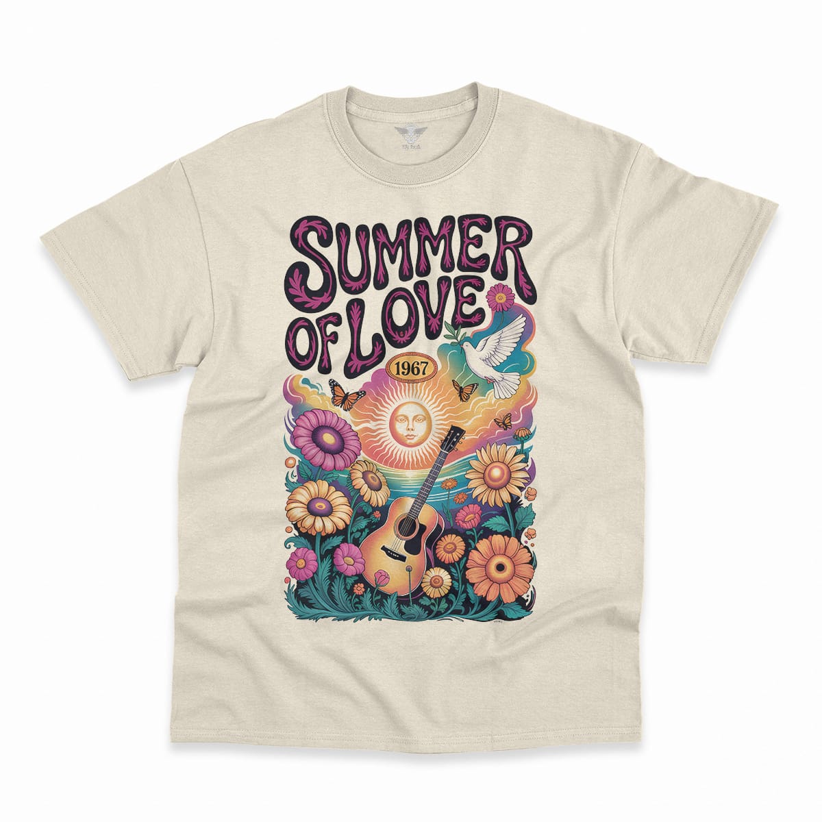 Summer of Love 1967 — Psychedelic Rock Heritage Tee — Design III