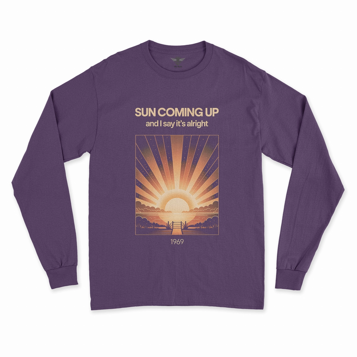 Sun Coming Up — And I Say It's Alright Rock Heritage Tee — Design I
