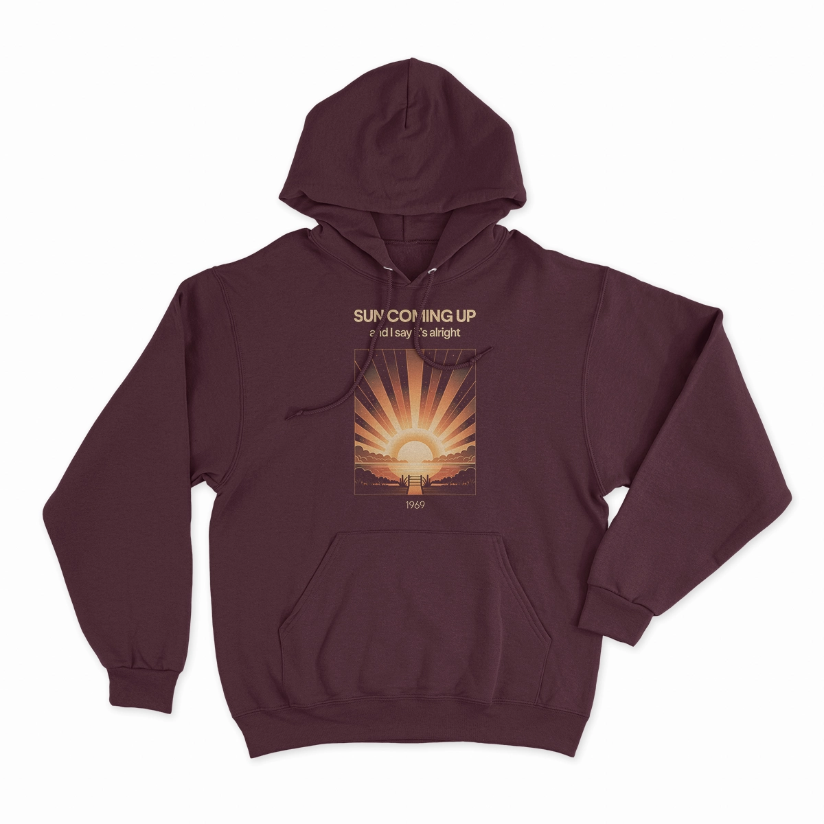 Sun Coming Up — And I Say It's Alright Rock Heritage Tee — Design I
