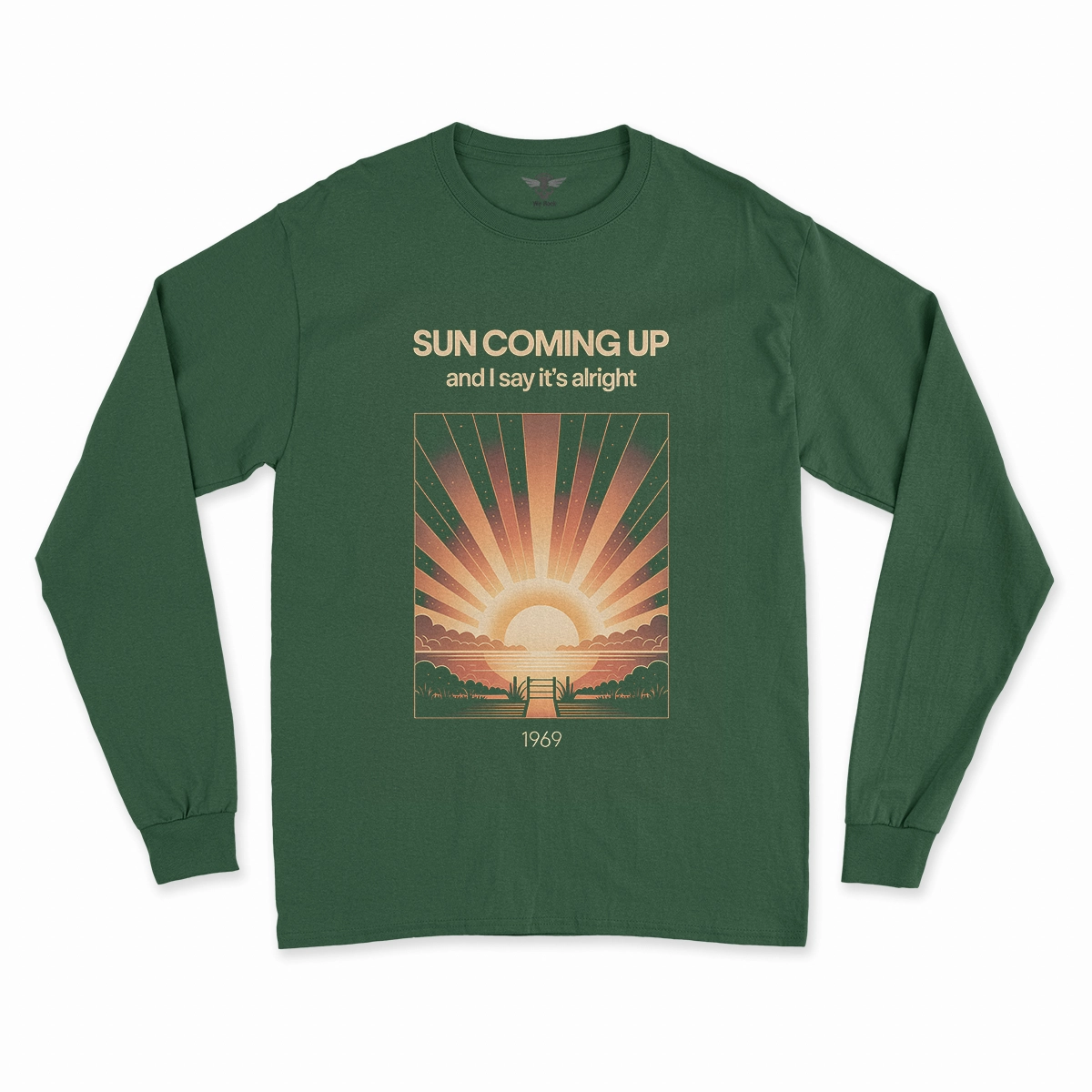 Sun Coming Up — And I Say It's Alright Rock Heritage Tee — Design I
