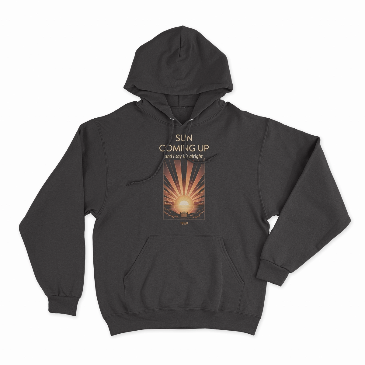 Sun Coming Up — And I Say It's Alright Rock Heritage Tee — Design II