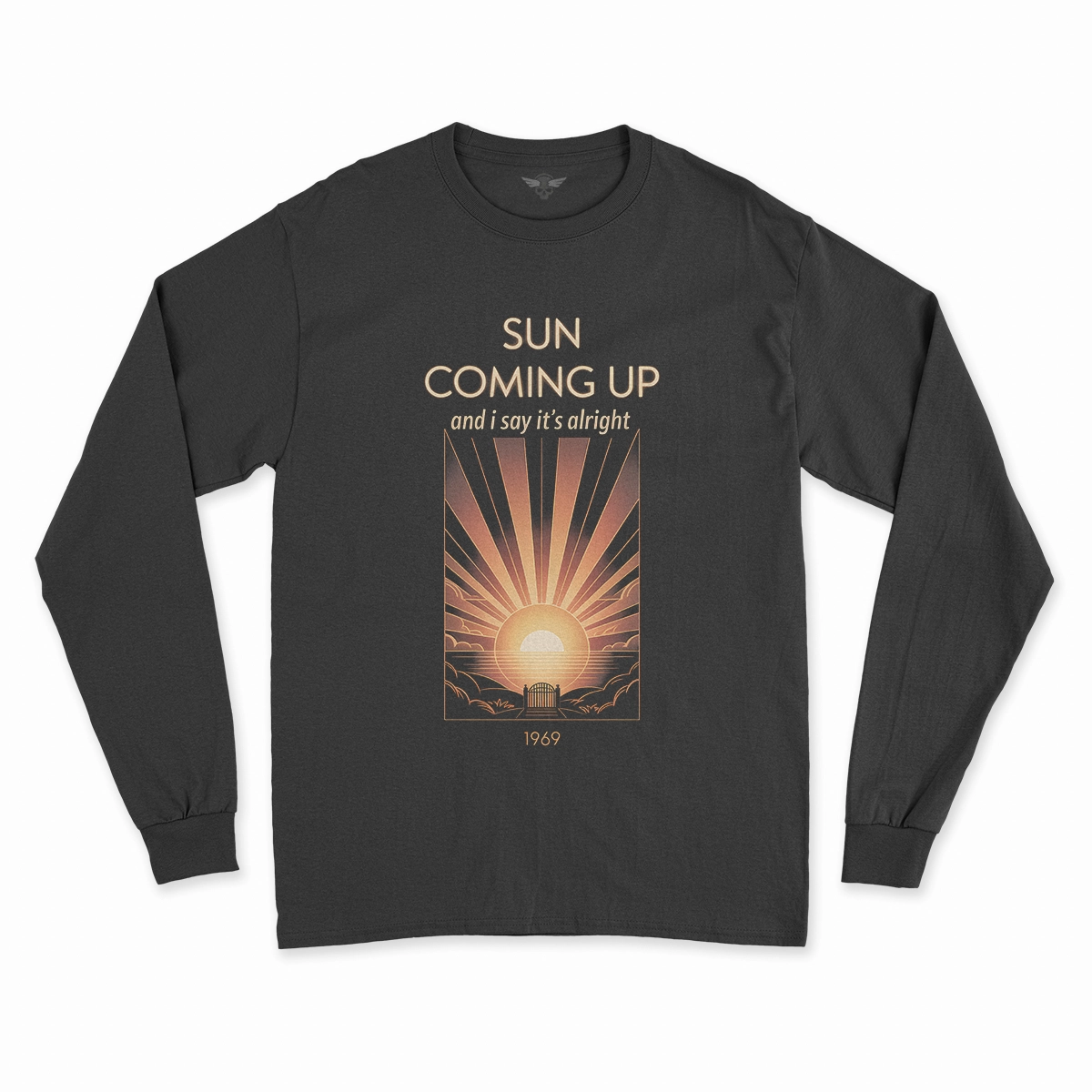 Sun Coming Up — And I Say It's Alright Rock Heritage Tee — Design II