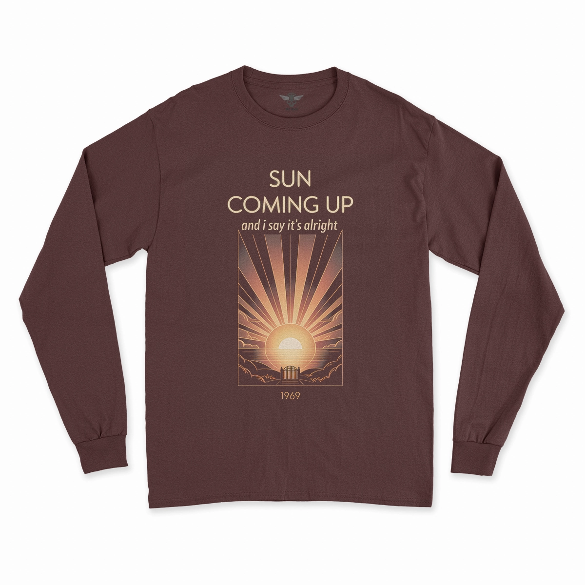 Sun Coming Up — And I Say It's Alright Rock Heritage Tee — Design II