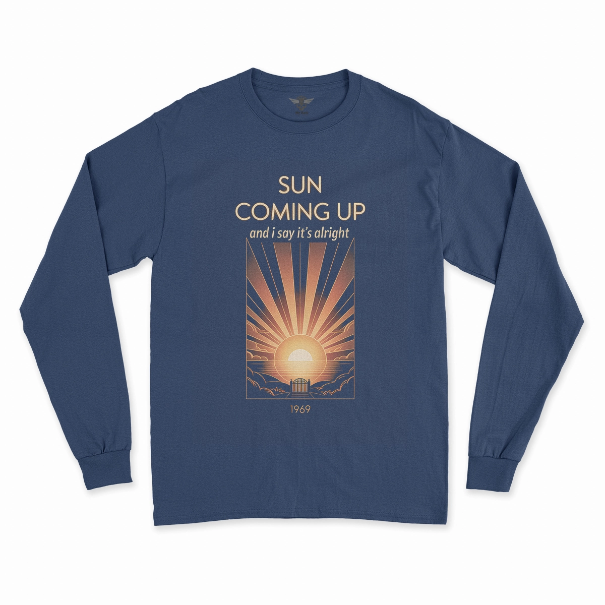 Sun Coming Up — And I Say It's Alright Rock Heritage Tee — Design II