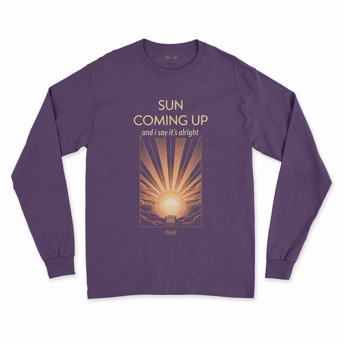 Sun Coming Up — And I Say It's Alright Rock Heritage Tee — Design II