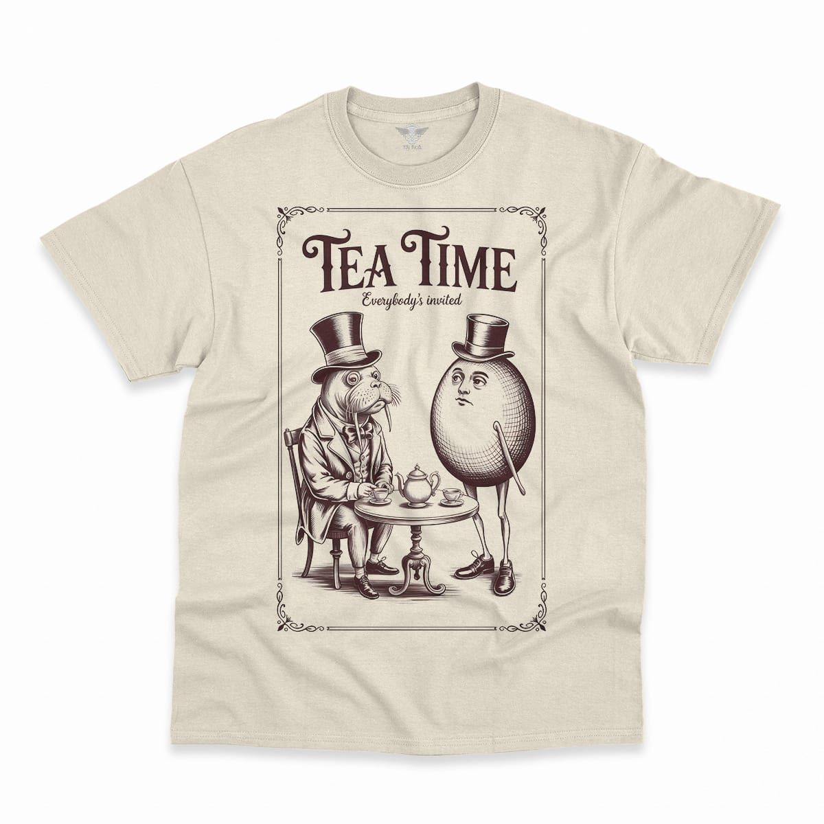 Tea Time — Victorian Absurdist Rock Heritage Tee