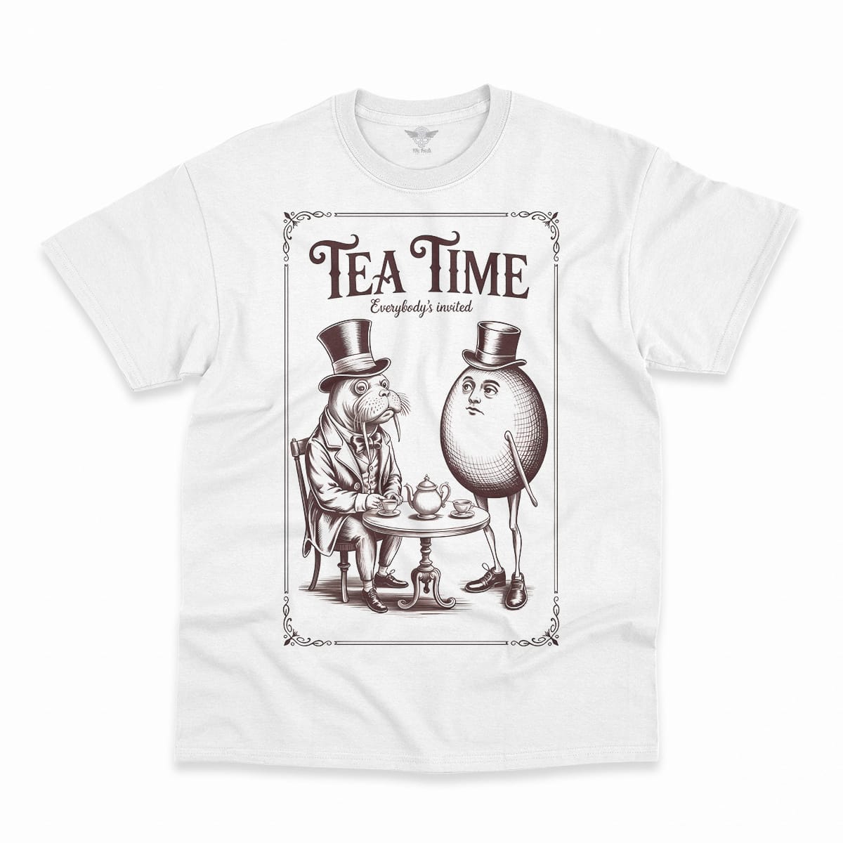 Tea Time — Victorian Absurdist Rock Heritage Tee