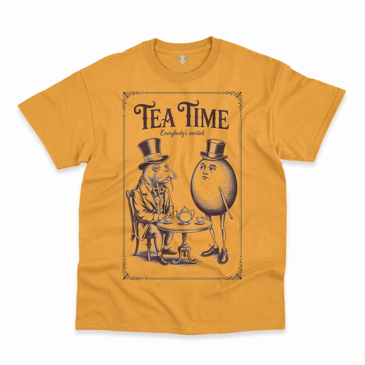 Tea Time — Victorian Absurdist Rock Heritage Tee